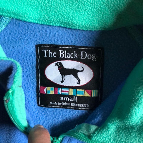 The Black Dog 1/4 zip fleece, S - Picture 2 of 5